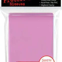 Brand new 💯 Ultra Pro Card Supplies Deck Protector Pink Small Card Sleeves [60 Count] ⭐