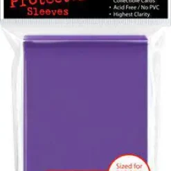 Cheapest 💯 Ultra Pro Card Supplies Deck Protector Purple Small Card Sleeves [60 Count] 🛒