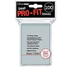 Cheapest ❤️ Ultra Pro Card Supplies Pro-Fit Clear Small Card Sleeves [100 Count Pro-Fit] 🥰