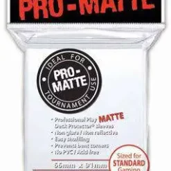 Cheapest 🔥 Ultra Pro Card Supplies Non-Glare Pro-Matte White Standard Card Sleeves [50 Count] ⌛