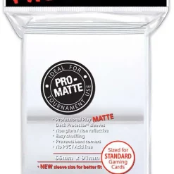 Brand new 🔥 Ultra Pro Card Supplies Non-Glare Pro-Matte White Standard Card Sleeves [100 Sleeves] 🔔